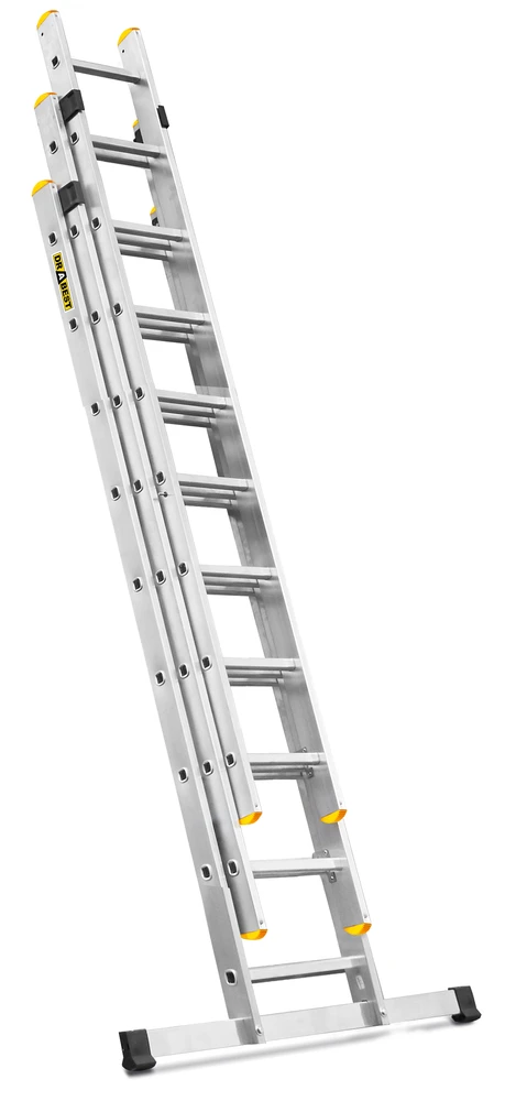 Trijų dalių daugiafunkcinės kopėčios DRABEST „Basic“ 3x8