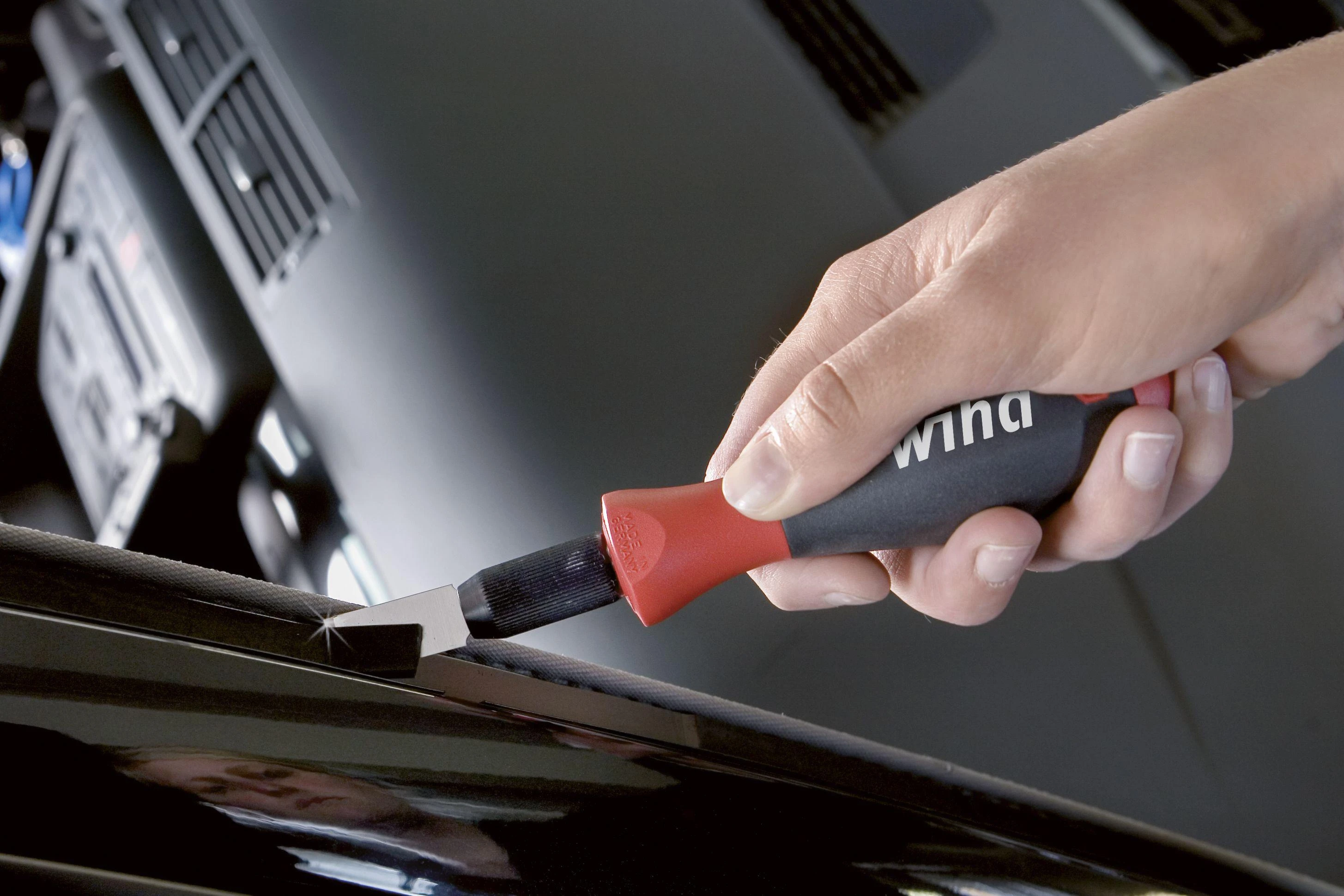 Universalus gremžtukas Wiha SoftFinish®