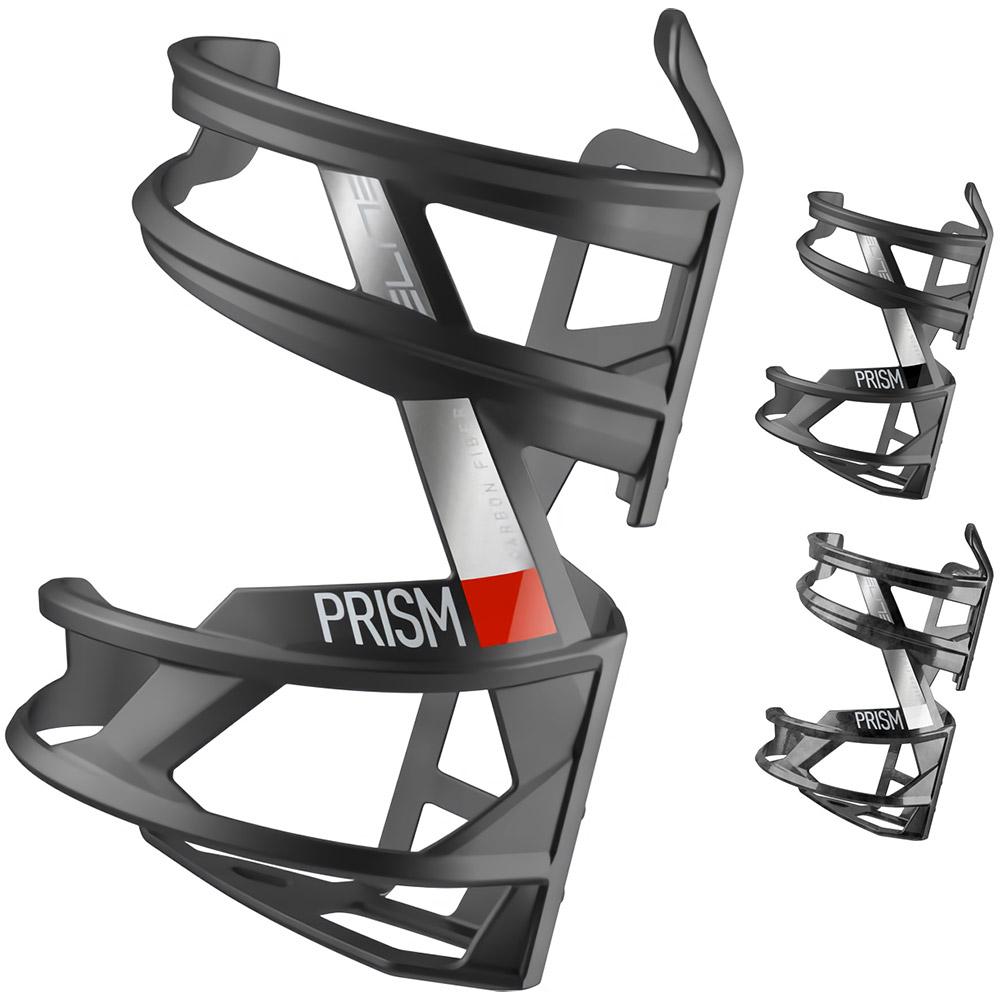 Elite S.R.L. Unisex - Prism Carbon Drinkflessenhouder voor volwassenen, zwart, eenheidsmaat
