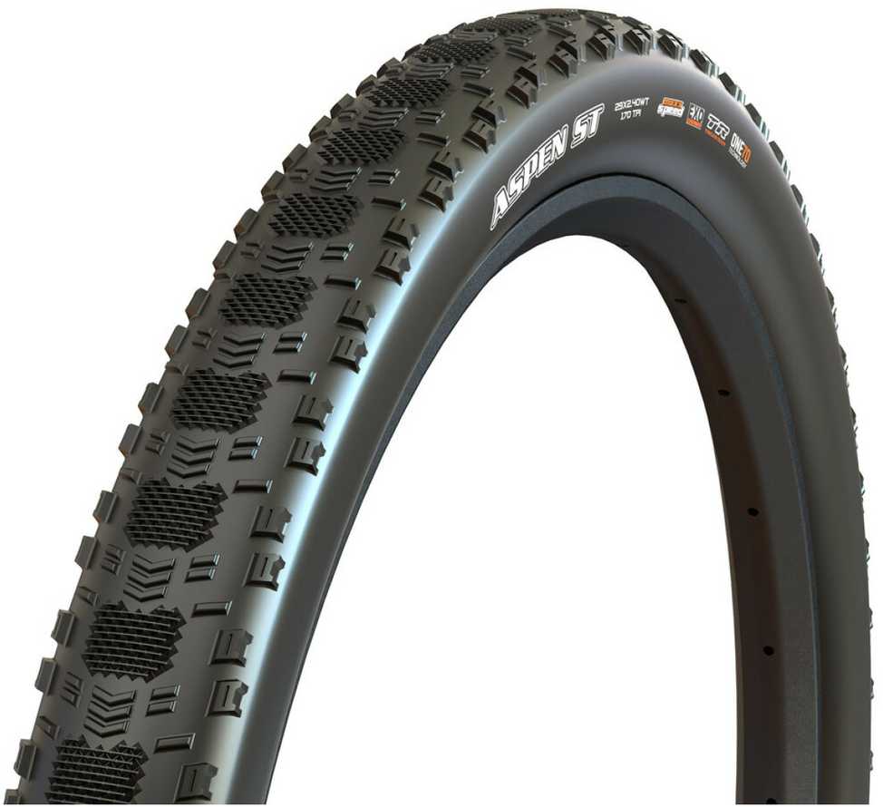 Maxxis Aspen ST EXO TR 29" Maxx Speed TPI 120 sulankstoma padanga | Juodas, žema kaina | Varle.lt