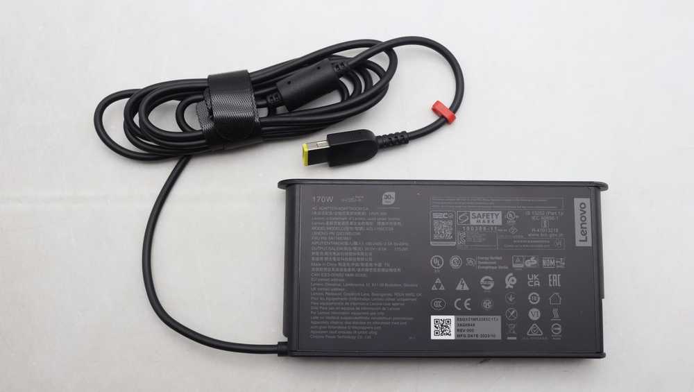 Nešiojamojo kompiuterio maitinimo adapteris Lenovo 170 W, 8.5 A, 20 V (5A11K67851)