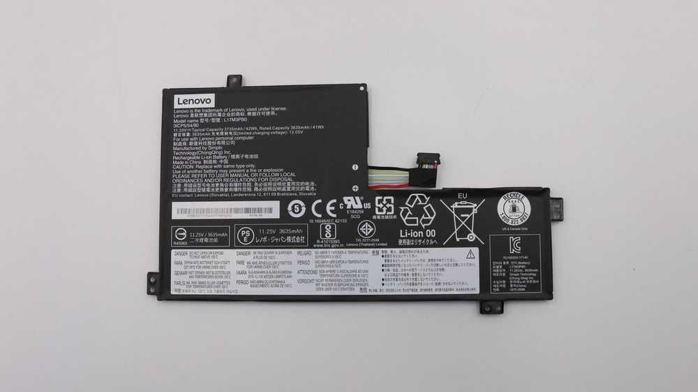 Bateria Lenovo Baterija 11.25V 42Wh 3 Cell