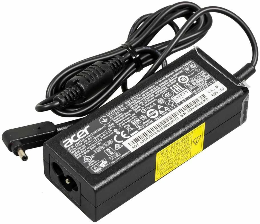 Acer 40W maitinimo blokas su kampiniu kištuku