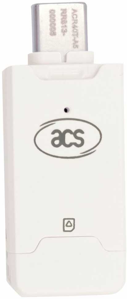 ACS ACR40T C tipo USB SIM dydžio išmaniųjų kortelių skaitytuvas
