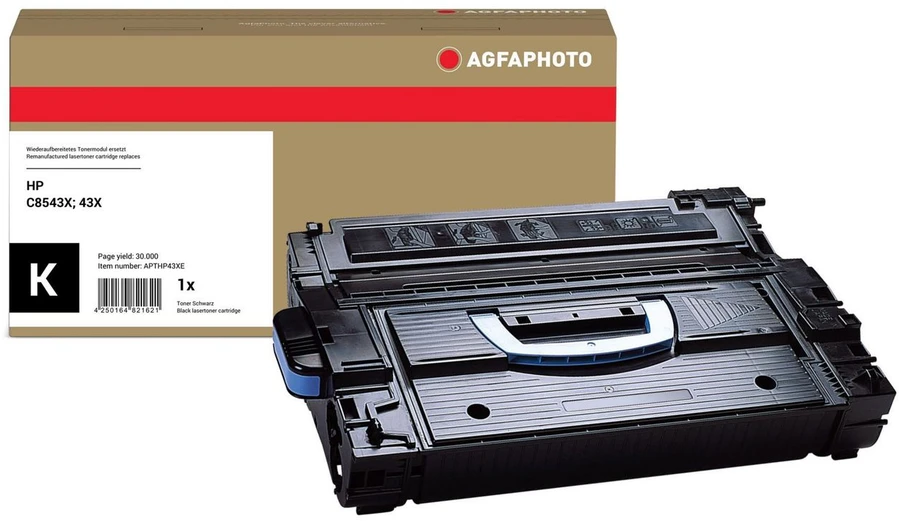 AgfaPhoto HP Laserjet 9000, C8543X, perdirbta kasetė