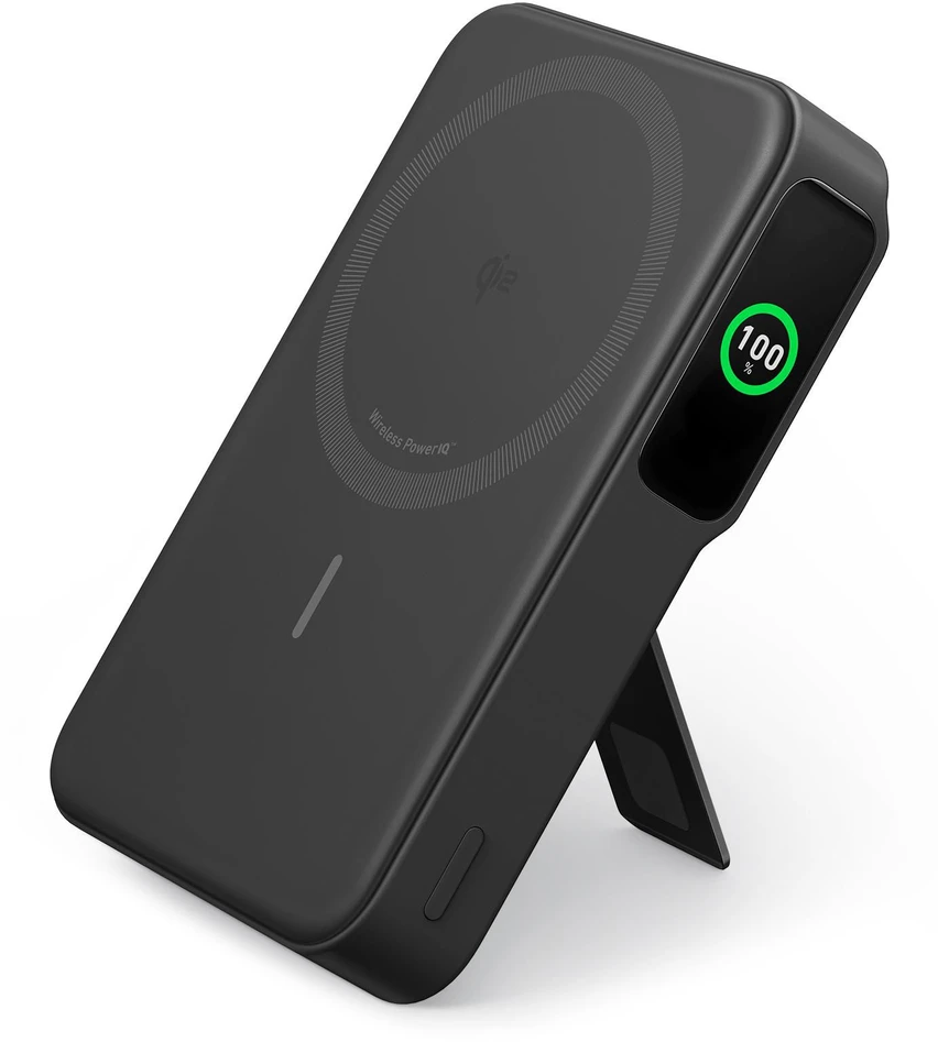 „Anker 633“ magnetinė belaidė išorinė baterija su 27 W USB C prievadu | A1654G11 | 10000 mAh | Juodas