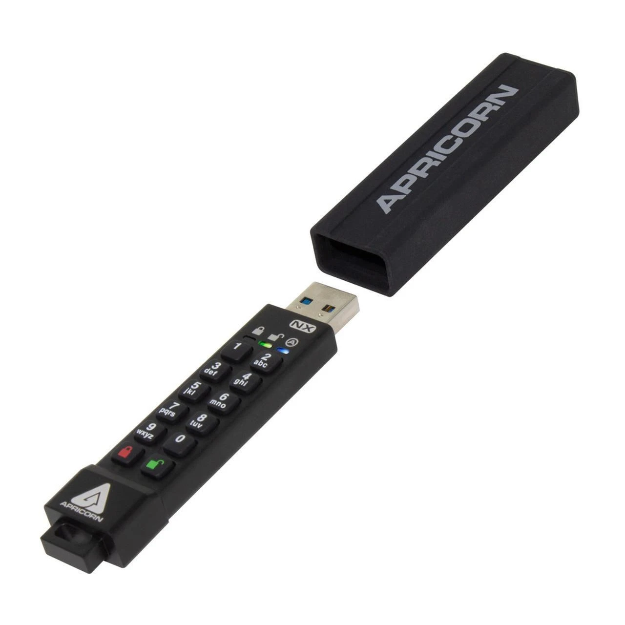 Pendrive Apricorn Aegis Secure Key 3NX, 8 GB (ASK3-NX-8GB)