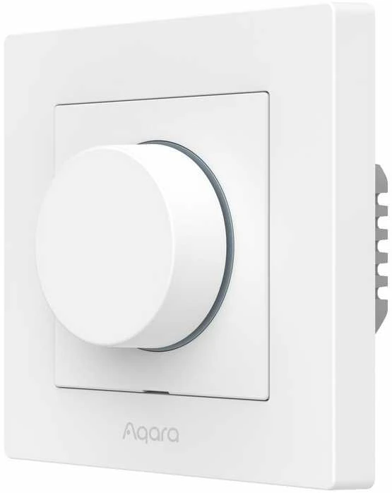 Aqara H2 Dimmer Switch išmanusis Zigbee ir Thread 1 kanalo Šviesos reguliatorius baltas