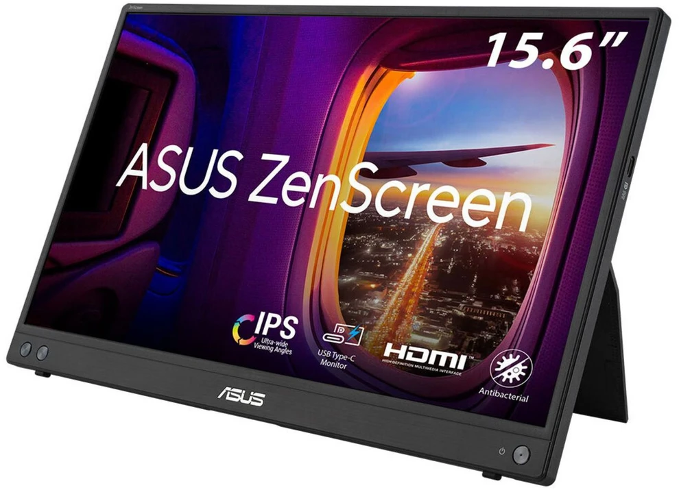 Asus Mb16Ahv Computer Monitorius 39.6 Cm (15.6") 1920 X 1080 Pixels
