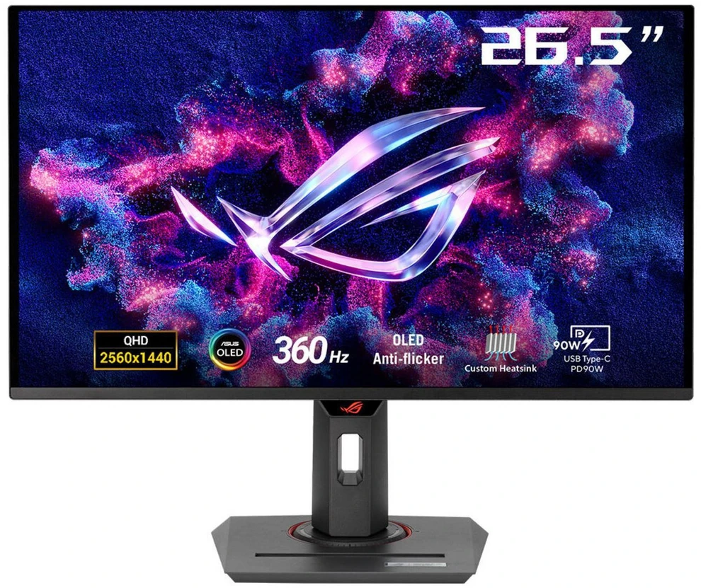 Žaidimų monitorius Asus ROG Strix OLED XG27ACDNG, 26.5" QHD (2560x1440) OLED, 360Hz, HDR, OLED Care Pro