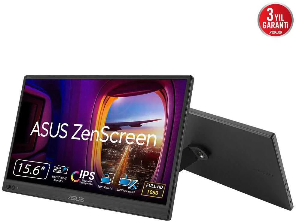 Monitorius ASUS ZenScreen MB169CK - 60Hz | Full HD | 15.6'' | IPS | 5ms