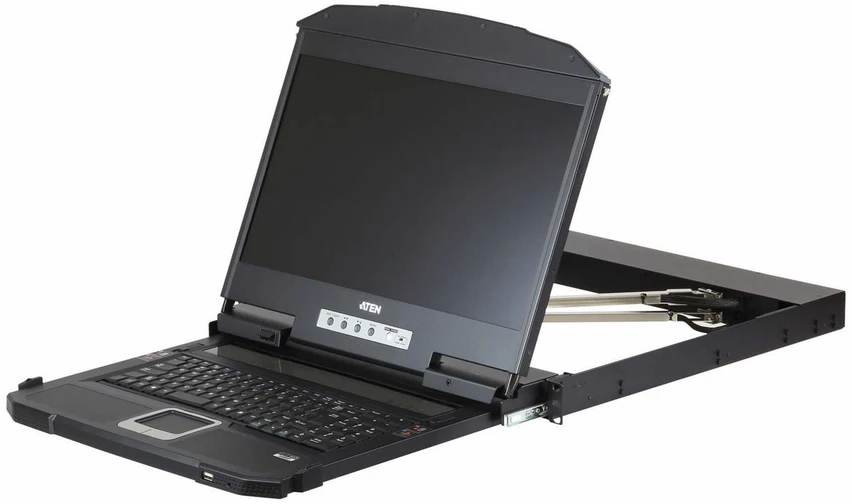 Aten 18.5" dviejų bėgių USB HDMI-DVI VGA Full HD