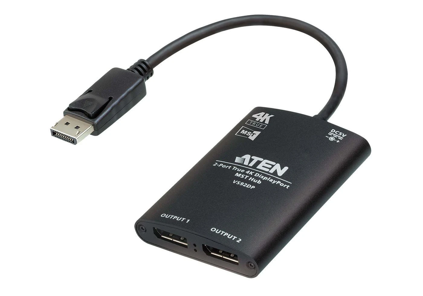 Aten | DisplayPort į 2 DisplayPort | VS92DP-AT | DP į DP
