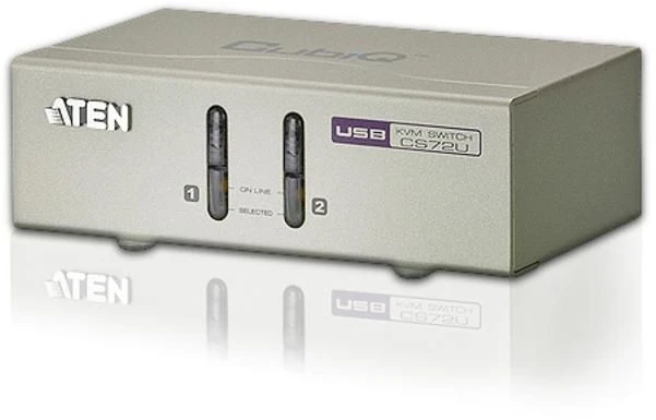 Aten ATEN CS72U jungiklis 2 USB prievadas KVM Audio - 14016313