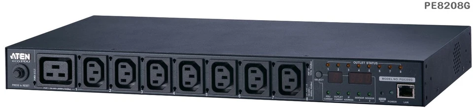 Aten PE8208G 16A 8-Outlet SW PDU | Aten