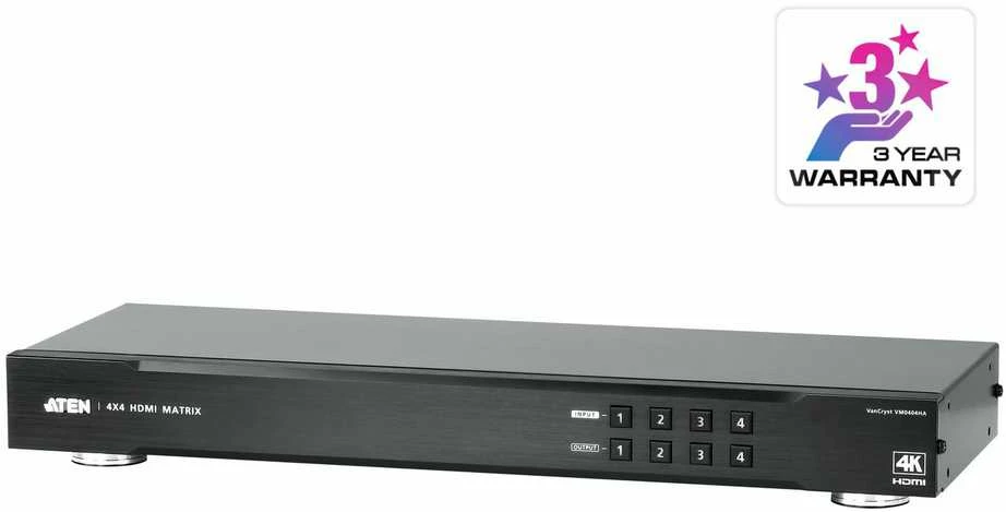 ATEN VM0404HA-AT-G ATEN 4x4 4K HDMI matricos jungiklis