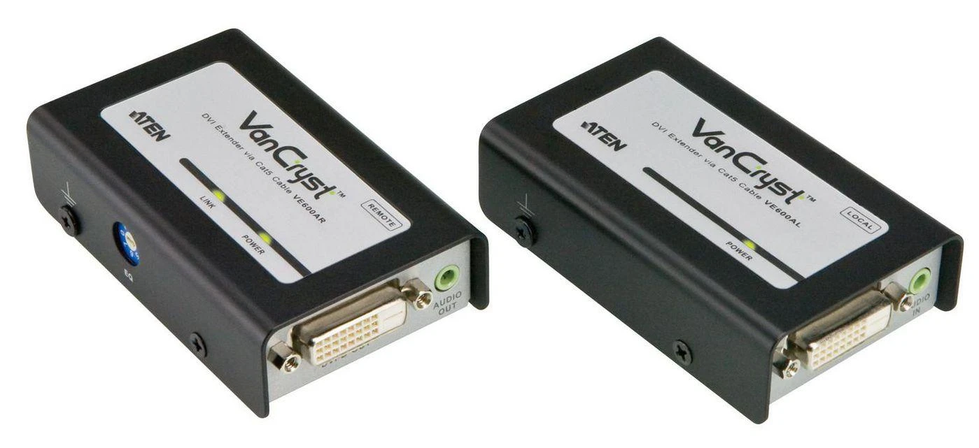 Aten DVI/Audio Extender (1920 x 1200@40m) VE600A-A7-G