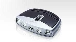 Šakotuvas ATEN US421A-A7 ATEN jungiklis 4/1 USB-2.0