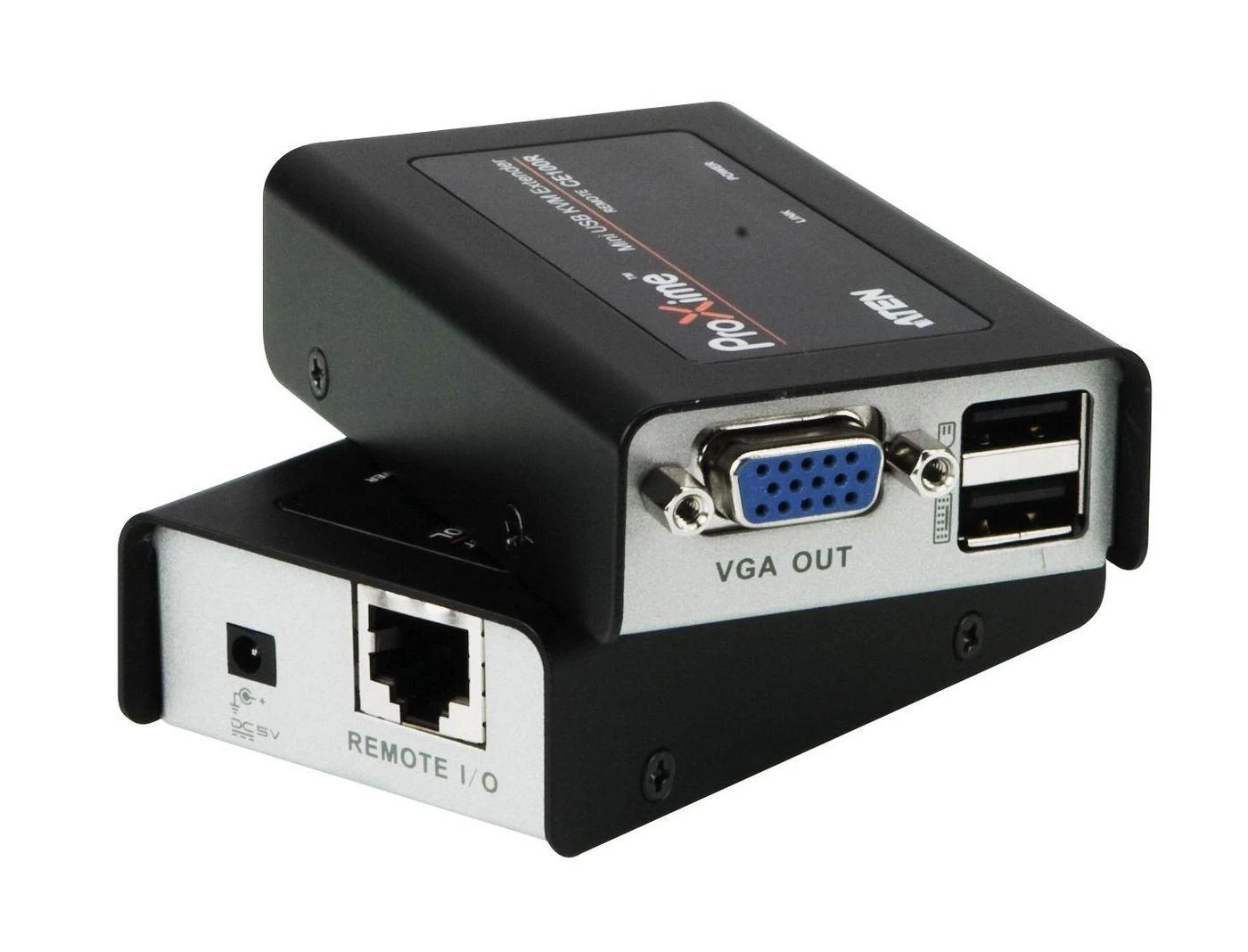 Aten USB VGA Cat 5 Mini KVM Extender (1280 x 1024@100m) | Aten | Extender | USB VGA Cat 5 Mini KVM Extender