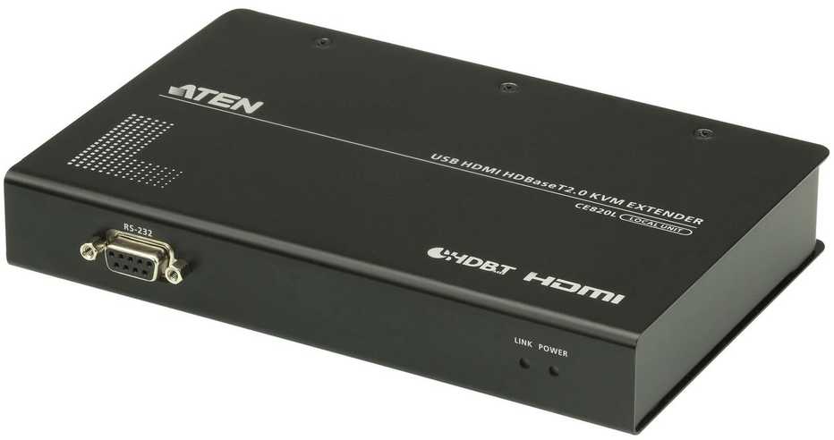 Aten ATEN CE820L Switch KVM Extender USB HDMI HDBaseT 2.0 Be Ethernet prievado tik vietinis