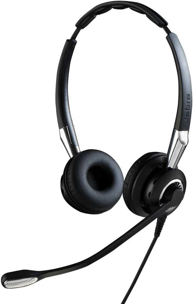 Ausinės Jabra BIZ 2400 II Duo, Juodos