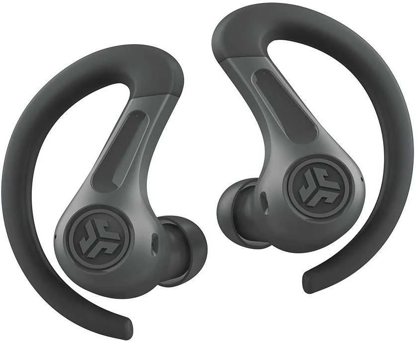Jlab Jbuds Sport 4 pilkos ausinės su ausų lankeliais