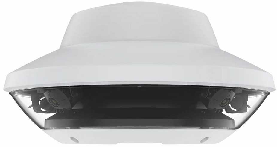 AXIS Q6010-E tinklo kamera, 4x5MP jutikliai, 20MP bendra raiška.