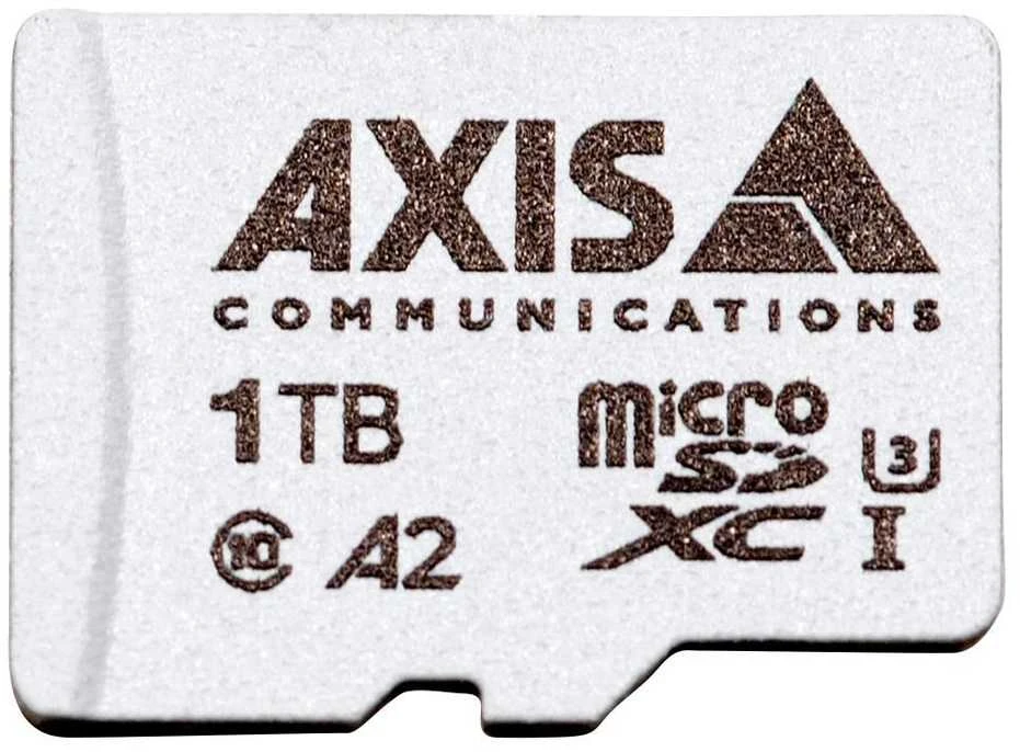 Axis 1TB Micro SDXC kortelė su techninėmis specifikacijomis