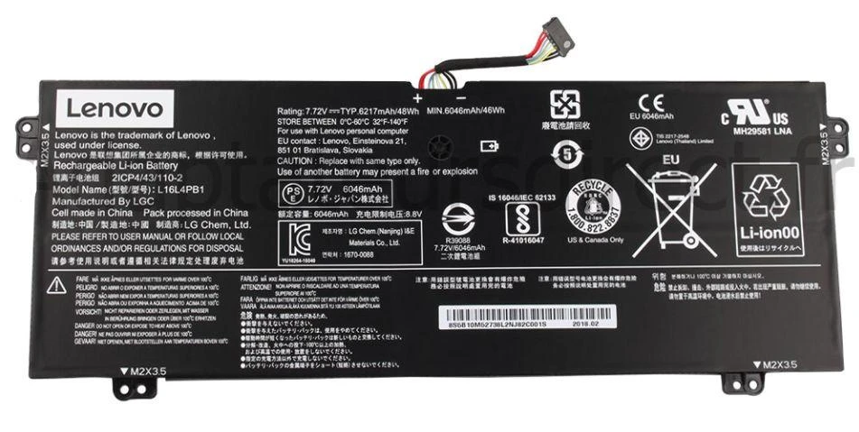 Bateria Lenovo Baterija 48WH 4 Cell