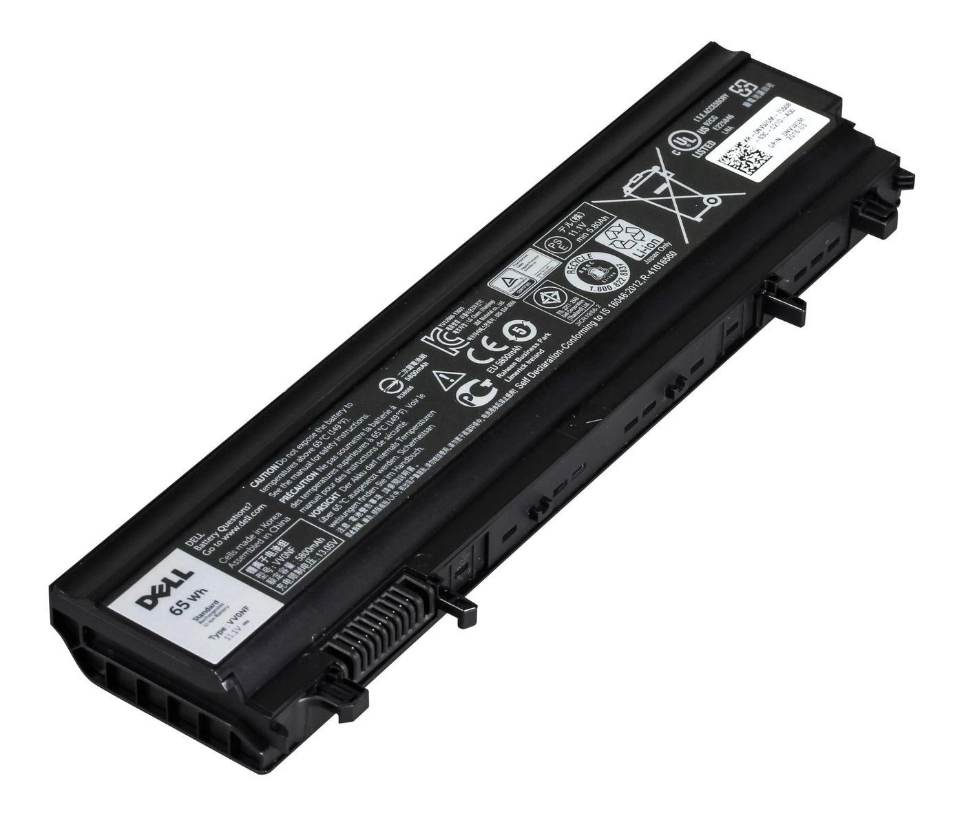 „Dell“ pirminis ličio jonų akumuliatorius, 6 elementų, 65 Wh (VV0NF)