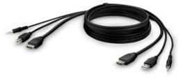 Belkin F1Dn1Ccbl Kvm Cable Juodas 3 M