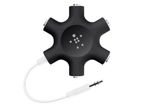 Belkin F8Z274bt RockStar 5 x 3,5mm Jack Audio Splitter balta