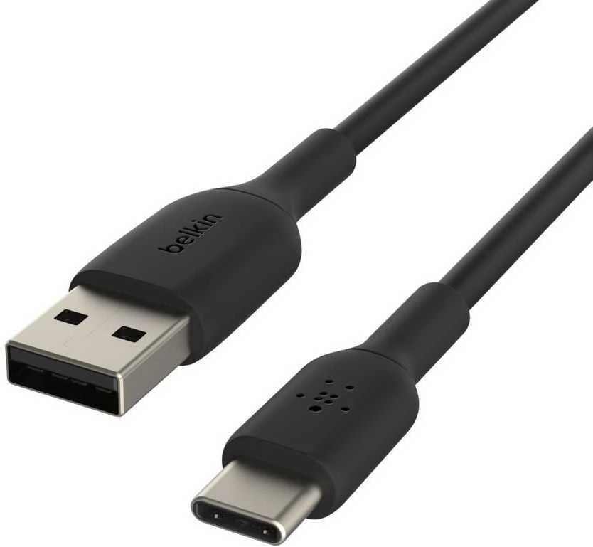 BELKIN BOOST CHARGE USB-A TO USB-C CABLE, 2M, Juodas