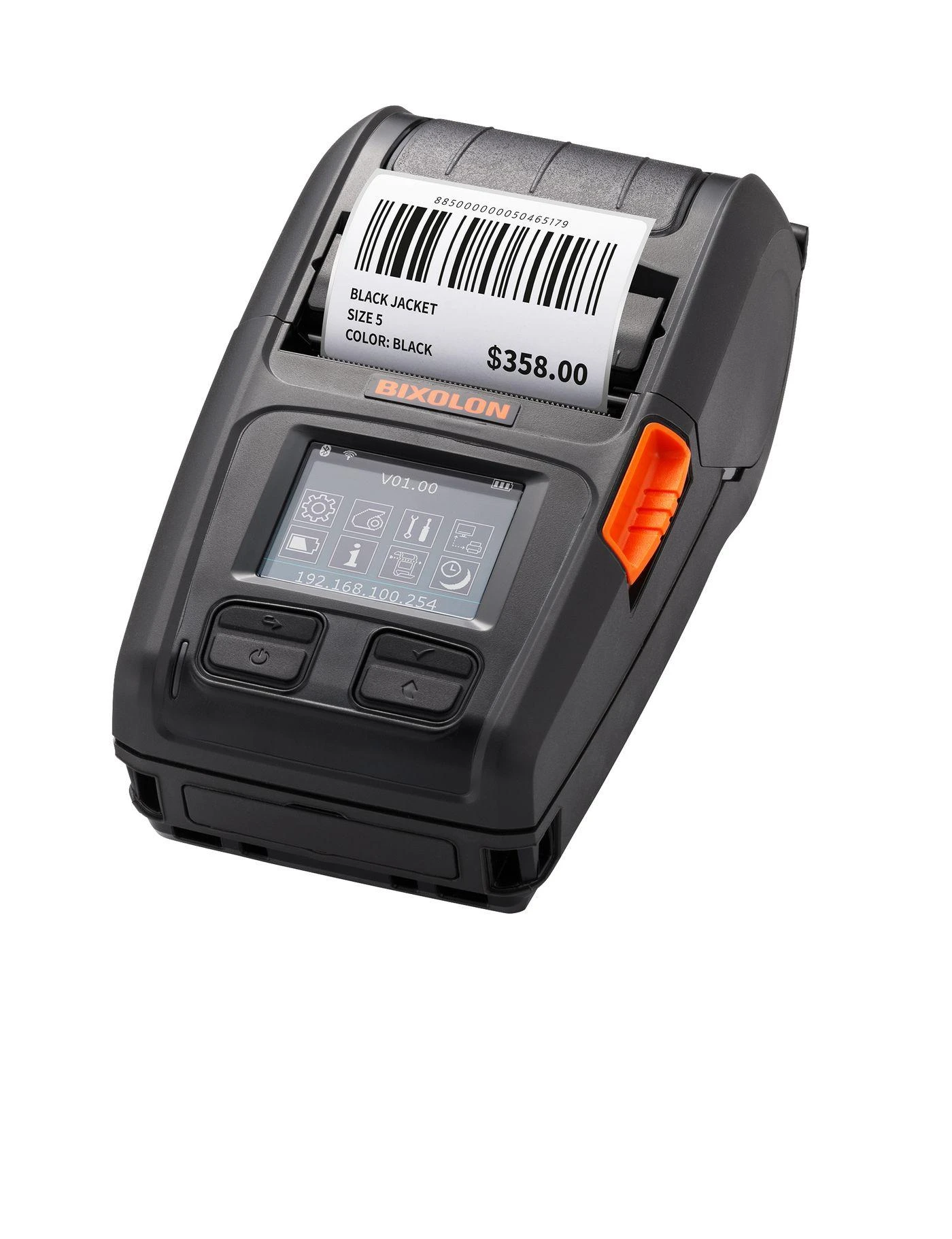Bixolon XM7-20 BT IOS COMPATIBLE DT - MOBILE LABEL Spausdintuvas UP TO 6 IPS