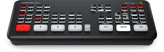 Blackmagic Design „Blackmagic ATEM Mini Pro“ HDMI tiesioginio srauto perjungiklis