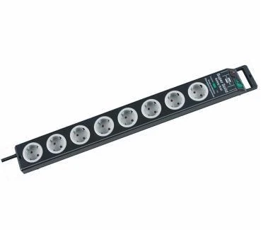 Brennenstuhl 8xCEE 7/4, 1xCEE 7/7, 2,5m, juodas 1153380318 / GT-640