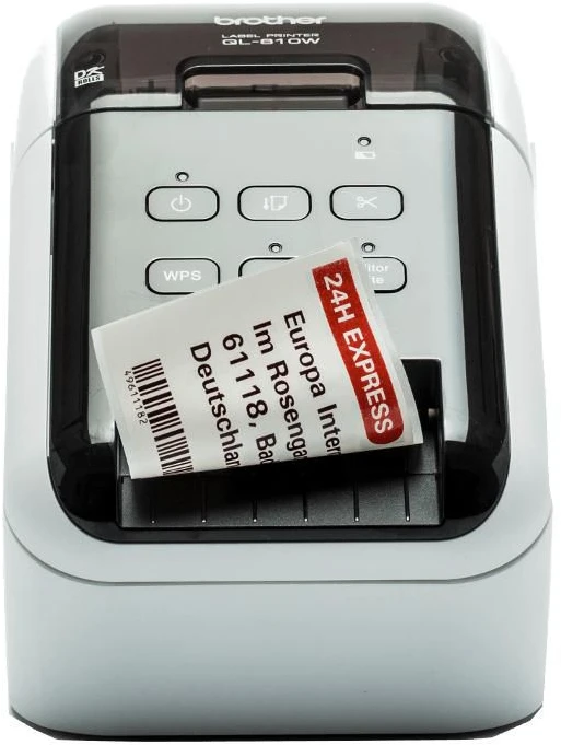BROTHER QL-810WC DESKTOP LABEL THERMO Spausdintuvas, WIFI, 6.2CM