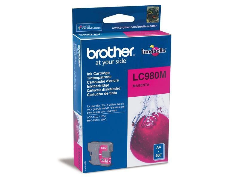 BROTHER LC-980M TONERIS MAGENTA 260P