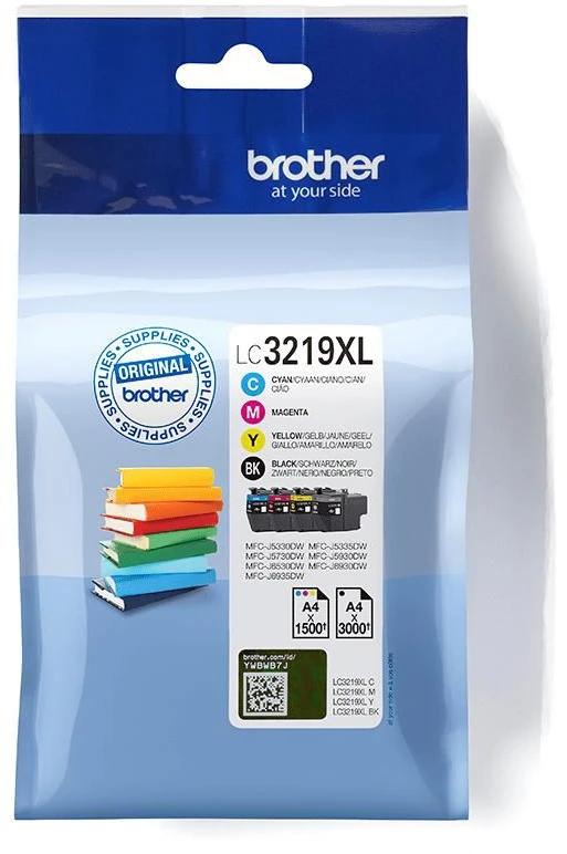 Brother P Toneris Cartridge 4 Pc(S) Original Juodas, Cyan,
