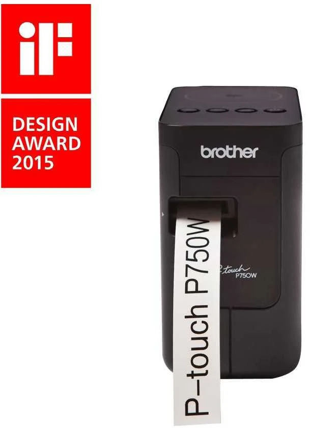 Spausdintuvas Spausdintuvai - Brother P-Touch PT-P750W WLAN NFC 203dpi