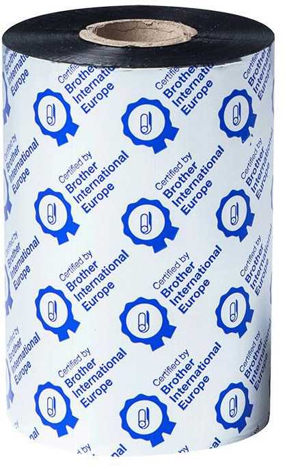 BROTHER BRP-1D450-110 PREMIUM RESIN Juodas 110MM X 450M RIBBON (PK OF 8)