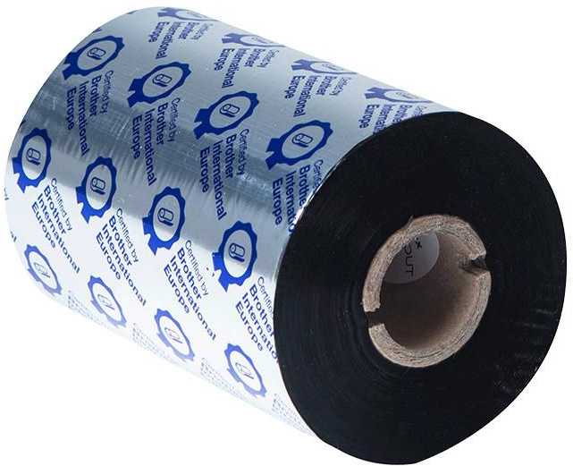 BROTHER BRP-1D450-110 PREMIUM RESIN Juodas 110MM X 450M RIBBON (PK OF 8)