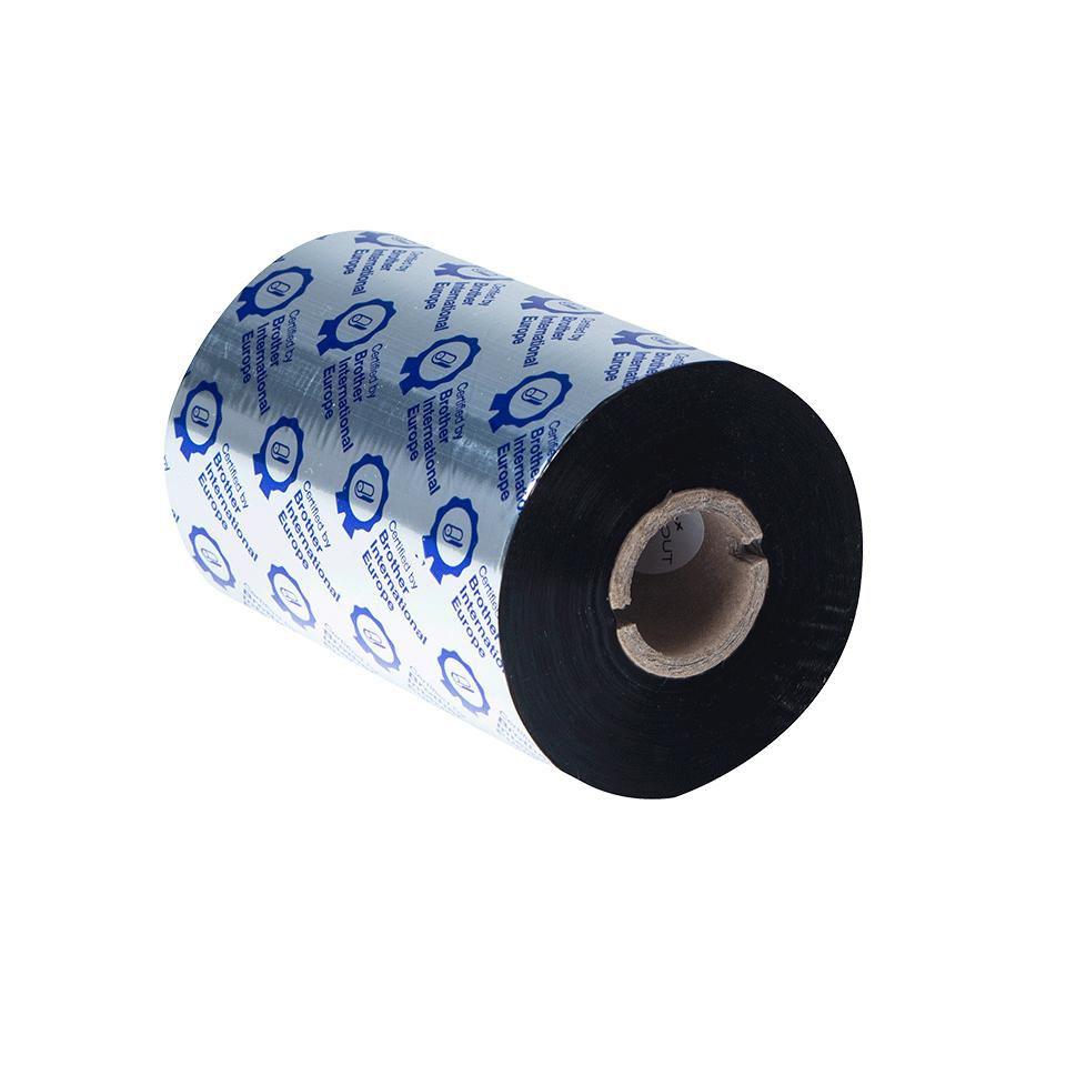 BROTHER BSP-1D450-110 PREMIUM WAX/RESIN Juodas 110MM X 450M RIBBON