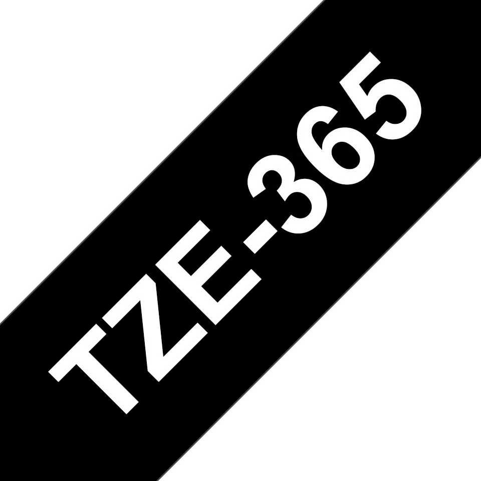 Brother BROLIS TZE365 36 Baltas ON Juodas