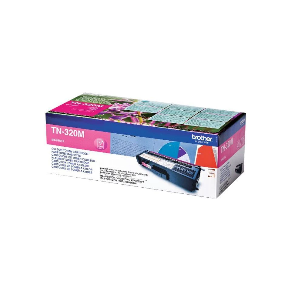 Originali „Brother TN-320 Magenta“ dažų kasetė (TN320M)