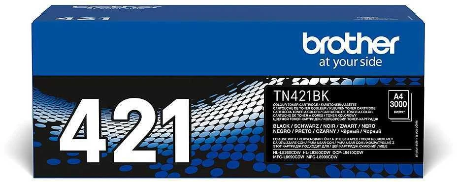 BROTHER TN-421BK Juodas TONER, 3,000P