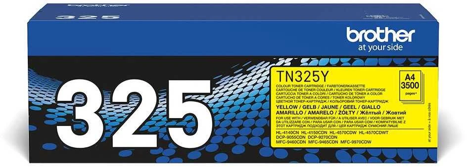 BROTHER TN-325Y TONER HIGH Geltonas 3500P