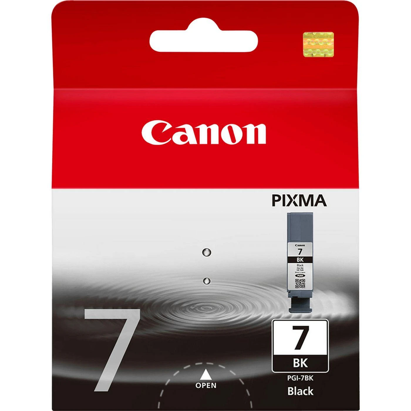 Canon PGI-7BK ink cartridge, juodas