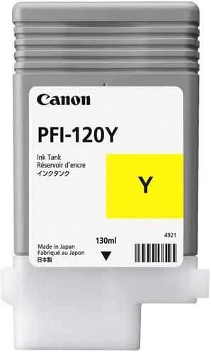 Canon Pfi-120Y Ink Cartridge 1 Pc(S) Original Geltona