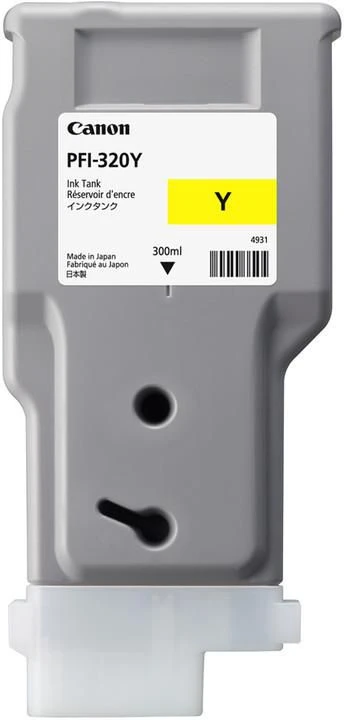 Canon PFI-320Y (2893C001) Rašalinė kasetė, Geltona